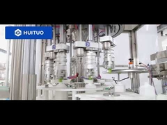 Maszyna do zamykania środków do dezynfekcji rąk jest powszechna w przypadku okrągłych nakrętek i nakrętek z pompką