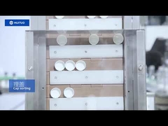 Maszyna do napełniania i zamykania płynów do płukania jamy ustnej, maszyna do zamykania okrągłych nakrętek