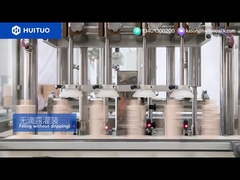 Maszyna napełniająca środek czyszczący i zamykająca maszynę do nakrętek pompy, napełnianie bez kapania, precyzyjne zamykanie