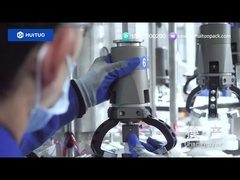 Wszechstronna obrotowa automatyczna maszyna do zamykania serwo Huituo do pompy balsamu, pokrywy tarczowej i nakrętki Yorker