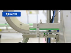 Automatyczna obrotowa maszyna do zamykania butelek do higieny osobistej z klapką, zamknięciem typu pull-push