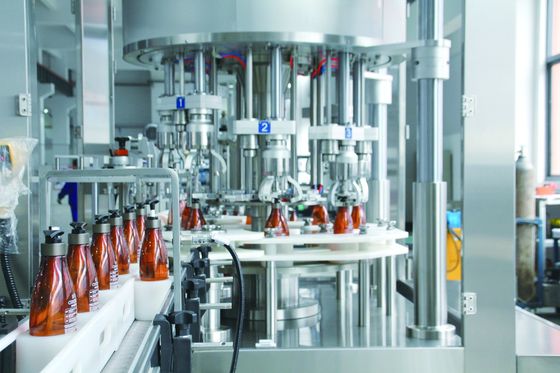 Ekran dotykowy Daily Chemical Products Rotary Capping Machine