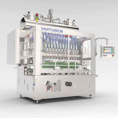 Tłokowa maszyna do napełniania tłoków ze stali nierdzewnej do szamponu do mycia rąk w płynie do prania