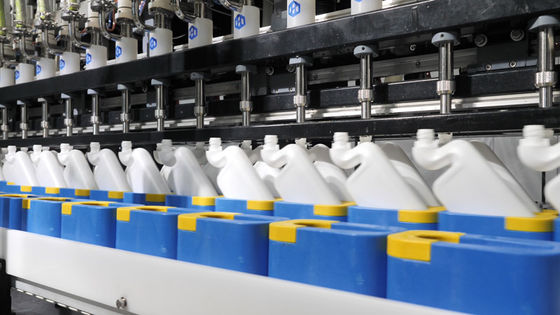 Sterowanie PLC Corrosive Liquid Filling Linia produkcyjna AC380V