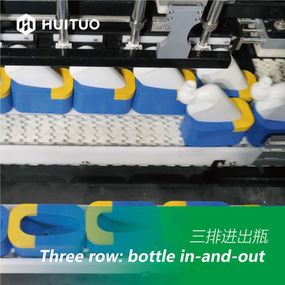 Huituo Automatic WC Cleaner Anti Corrosion Linear Flow Meter Filler Machine
