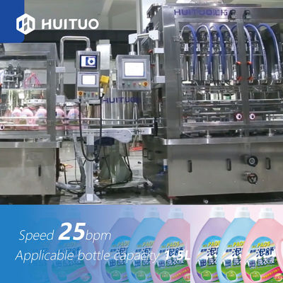 Plastikowa butelka Płynna maszyna do napełniania detergentów do prania 2L 3L 4L 5L