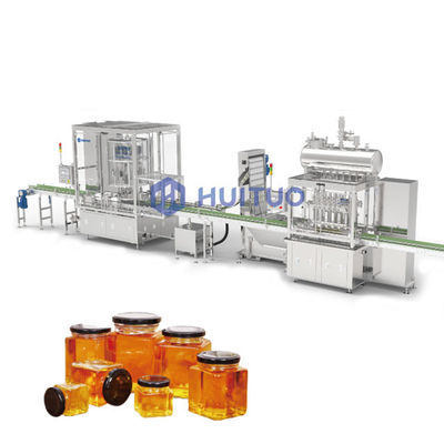 Automatyczna obrotowa szklana butelka Syrop Honey Twist Off Servo Capper Capper
