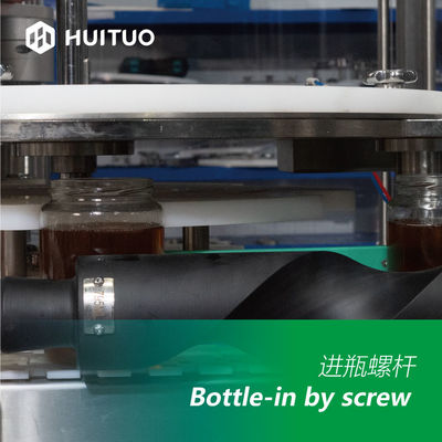 Automatyczna obrotowa szklana butelka Syrop Honey Twist Off Servo Capper Capper